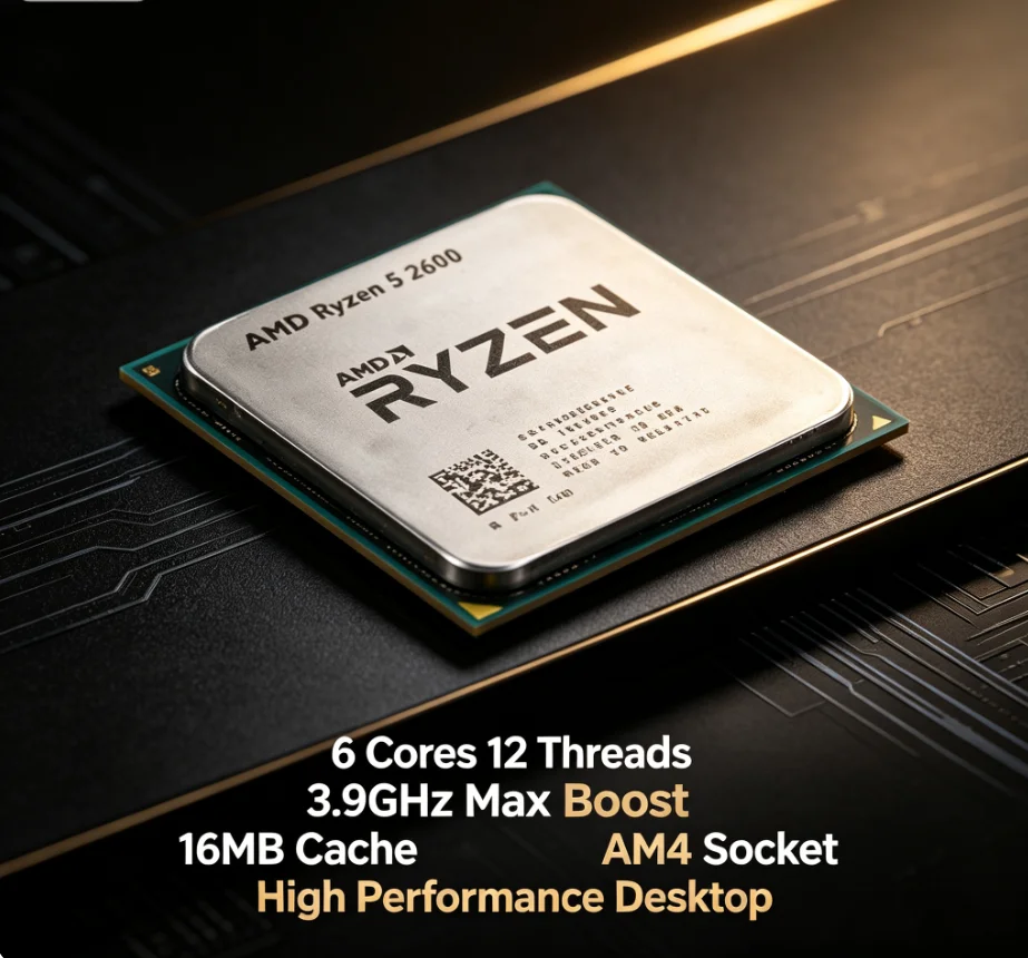 Cpu Fan - ซีพียู AMD Ryzen 5 2600 AM4