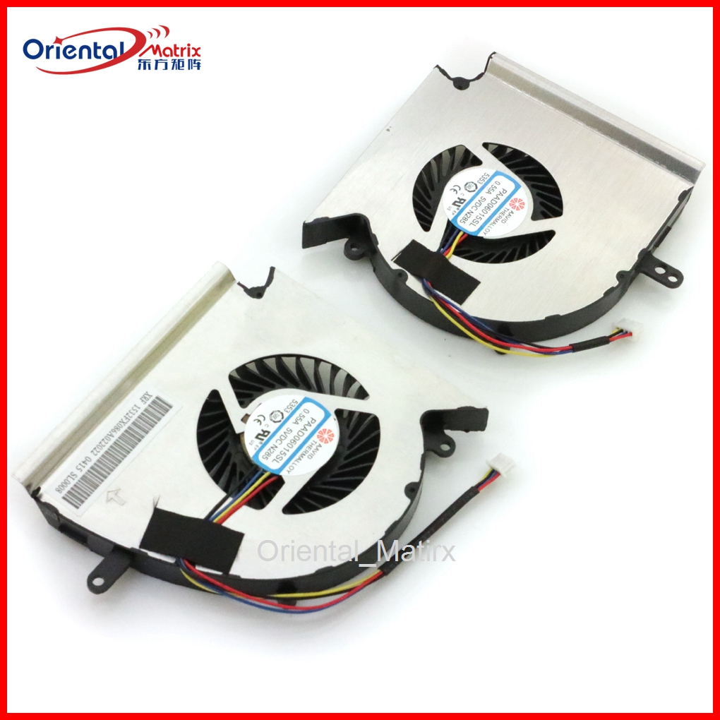 Gpu Cooler - 0.55A DC5V PAAD06015SL ใหม่สำหรับ MSI GE75