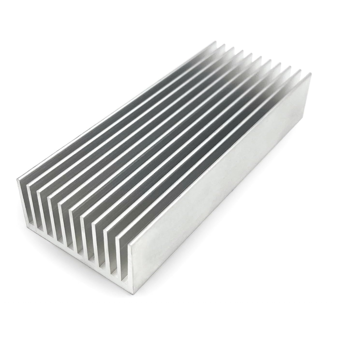 Heatsink - ฮีทซิงค์อะลูมิเนียมอัดขึ้นรูป ขนาด 50x60x26 มม. — 300x60x26