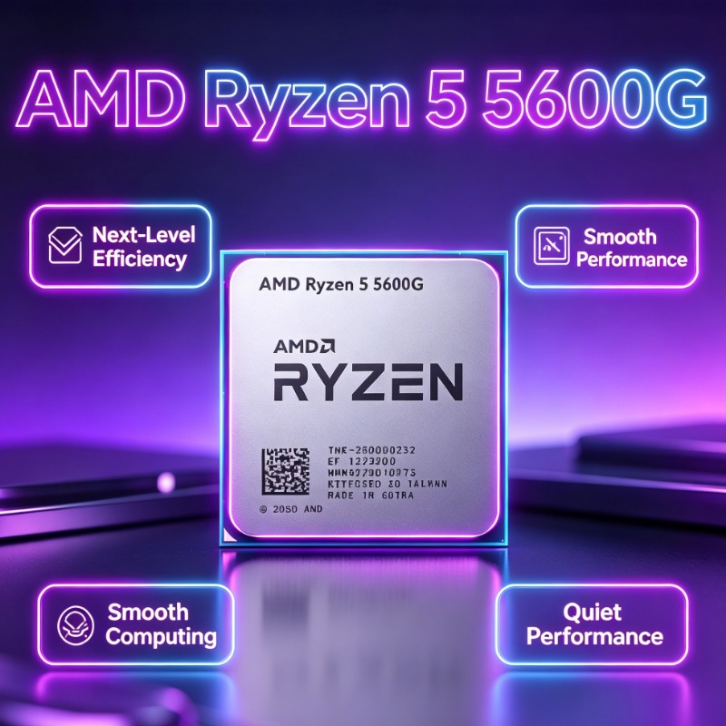 Cpu Cooler - ชุดประกอบมินิพีซี CPU AMD Ryzen 5 5600G