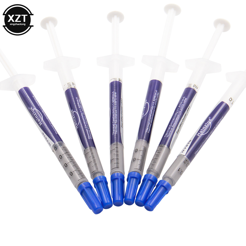 Thermal Paste - ขายร้อน10ชิ้น/ล็อต1G สีเทา Silver Thermal Grease ซิลิโคน