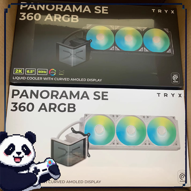 Aio Liquid Cooler - TRYX SE360 240 ระบบระบายความร้อนด้วยน้ำ Argb หน้าจอโค้ง