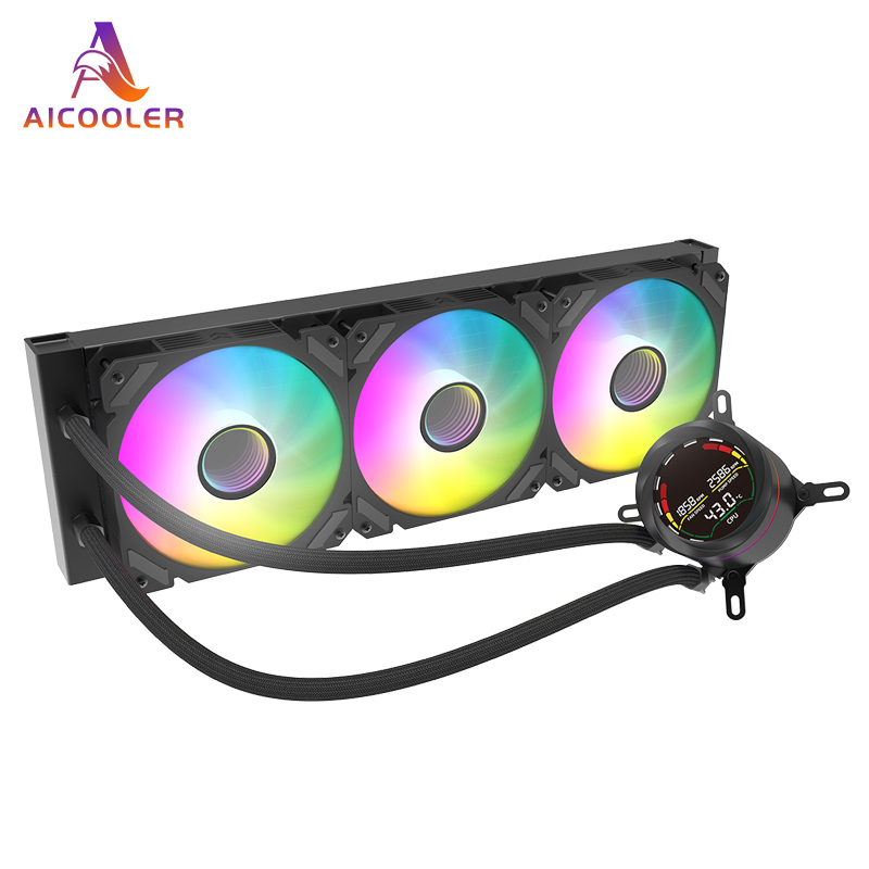 Aio Liquid Cooler - AICOOLER 120 มม. ARGB AIO Liquid