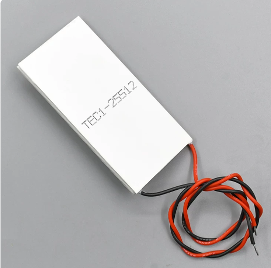 Heatsink - TEC1-25512 เทอร์โมอิเล็กทริกคูลเลอร์เพลเทียร์โมดูล 40x80 มม. เซมิคอนดักเตอร์ทำความเย็นแผ่นระบายความร้อน 12V