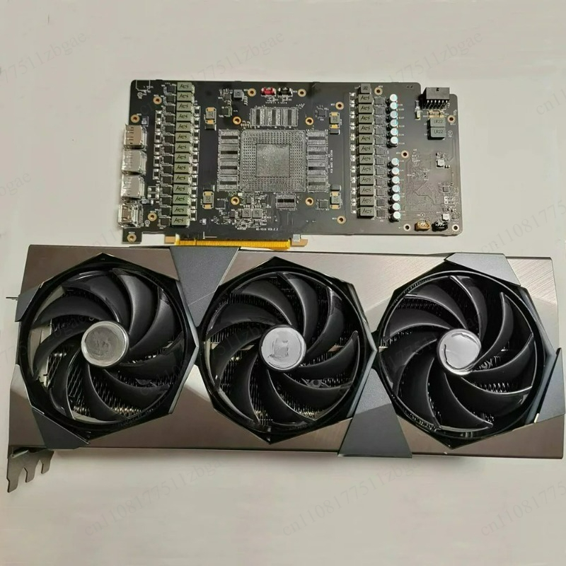 Heatsink - ชุดพัดลมระบายความร้อน GPU, มือสอง, มีจำหน่ายเป็นโมดูลระบายความร้อนหรือเป็นแผงวงจร PCB ที่ชำรุด