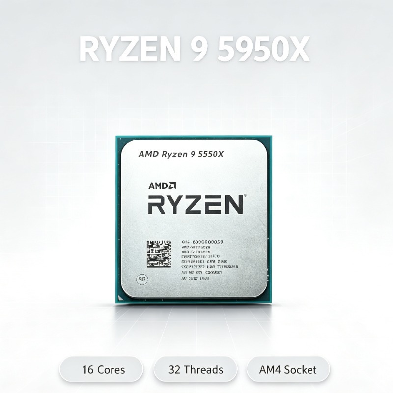 โปรเซสเซอร์ AMD Ryzen9 5950X 1 - Cpu Cooler บทวิจารณ์และราคา