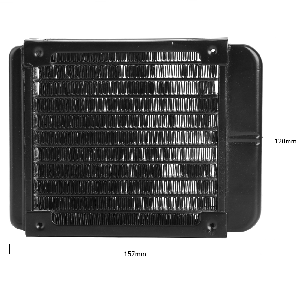 หม้อน้ำระบายความร้อนขนาด 120 ม - Aio Liquid Cooler บทวิจารณ์และราคา