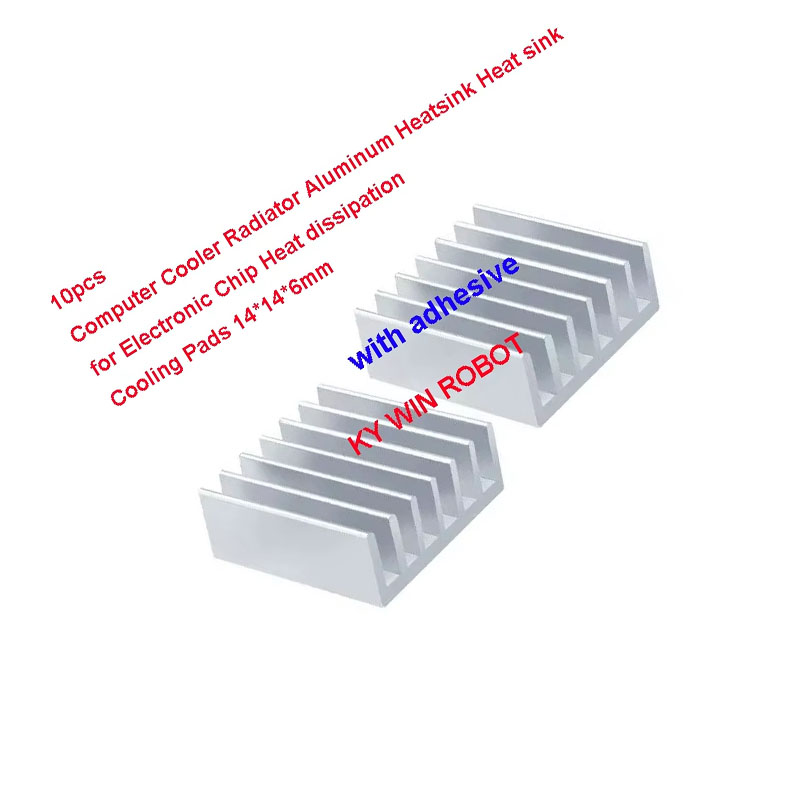 ฮีทซิงค์อะลูมิเนียมขนาดเล็กแบบ - Heatsink บทวิจารณ์และราคา