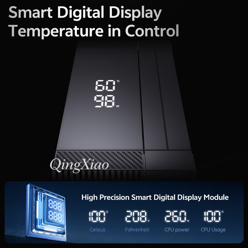 MT4 จอแสดงผลดิจิตอลซีพียูคูลเล - Air Cooler Cpu บทวิจารณ์และราคา