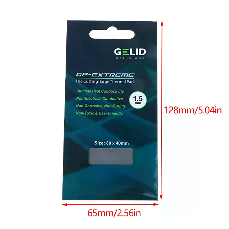แผ่นซิลิโคนระบายความร้อน Gelid - Thermal Paste บทวิจารณ์และราคา