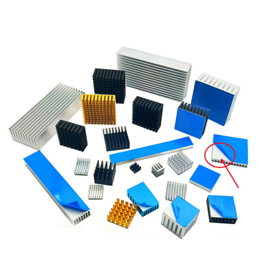 ฮีทซิงค์อะลูมิเนียม แผ่นระบายค - Heatsink บทวิจารณ์และราคา