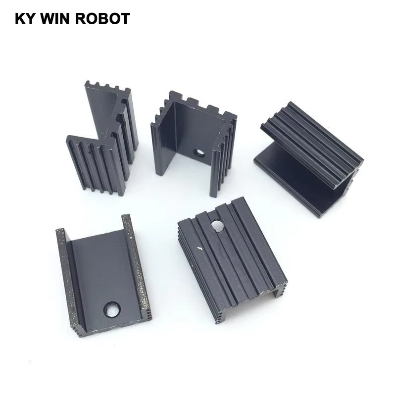 10 ชิ้นอลูมิเนียม TO-220 ฮีทซิ - Heatsink บทวิจารณ์และราคา