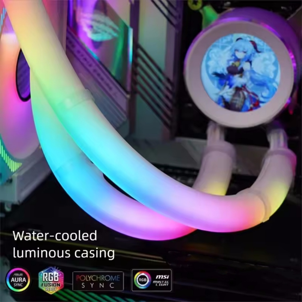 ปลอกหุ้มไฟ LED Neon Tube ARGB  - Aio Liquid Cooler บทวิจารณ์และราคา