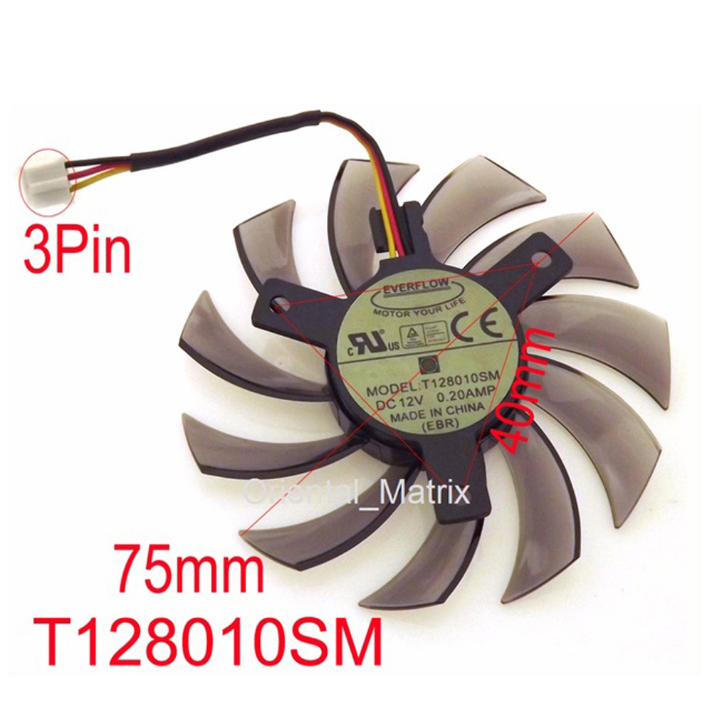 จัดส่งฟรี T128010SM 75 มม.DC12 - Cpu Heatsink บทวิจารณ์และราคา
