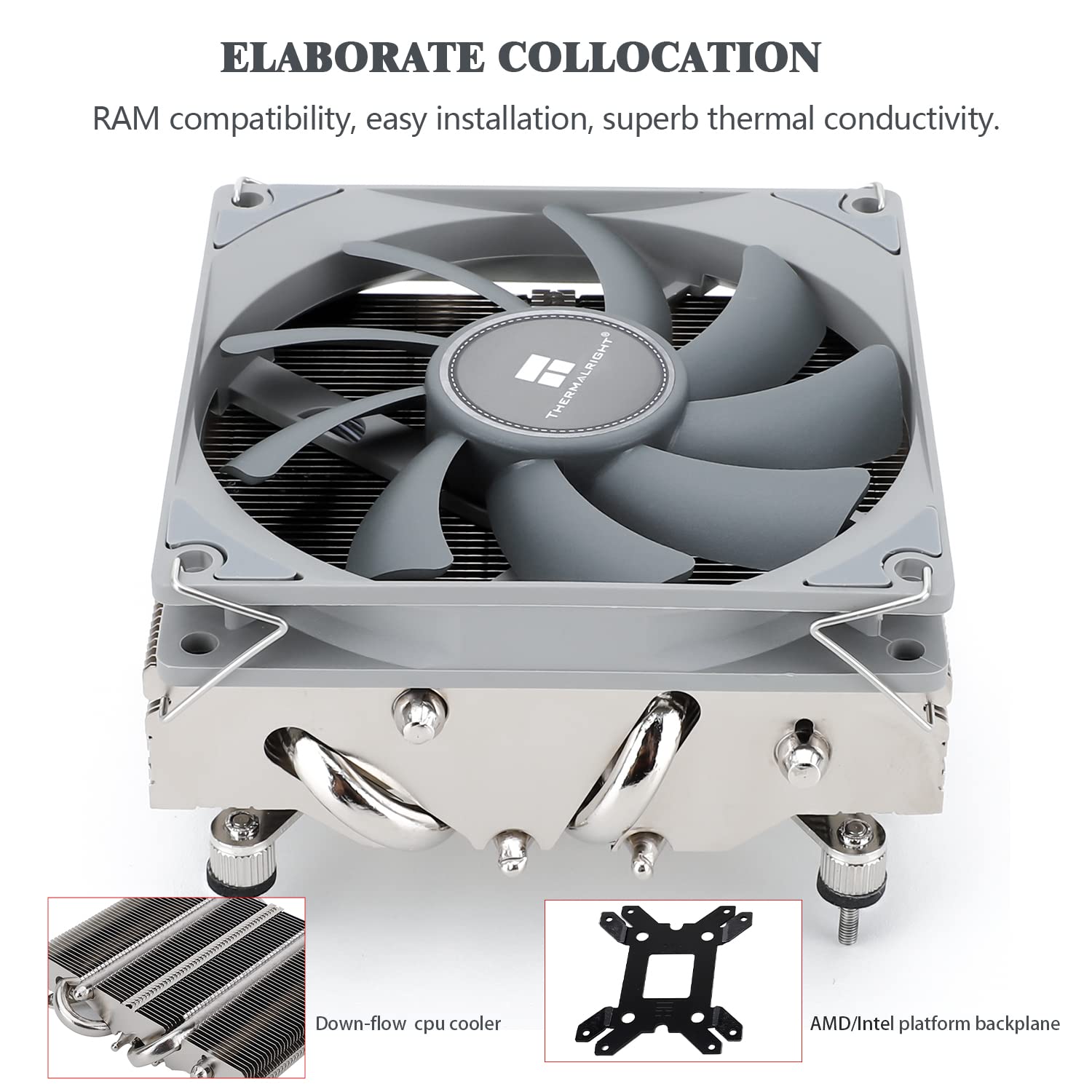 Thermalright AXP90-X47 Low Pro - Air Cooler Cpu บทวิจารณ์และราคา