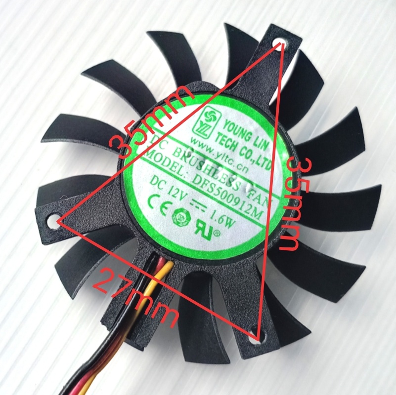 1 ชิ้นใหม่สำหรับ DFS500912L DF - Cpu Heatsink บทวิจารณ์และราคา