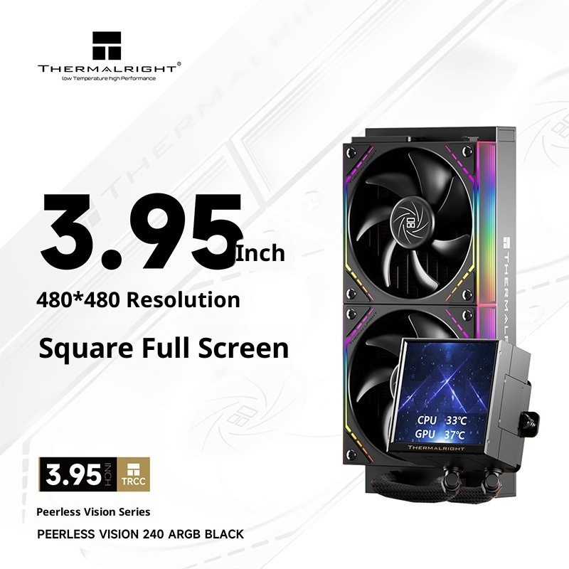 จอแสดงผล IPS LCD ขนาด 3.95 นิ้ - Aio Liquid Cooler บทวิจารณ์และราคา