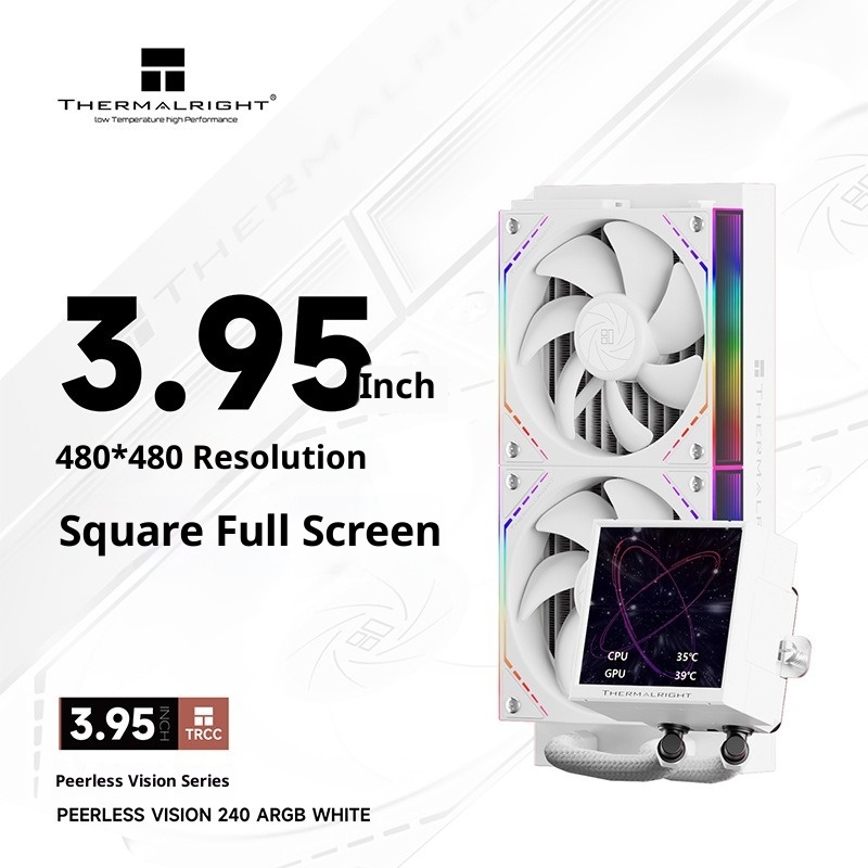 จอแสดงผล IPS LCD ขนาด 3.95 นิ้ - Aio Liquid Cooler บทวิจารณ์และราคา