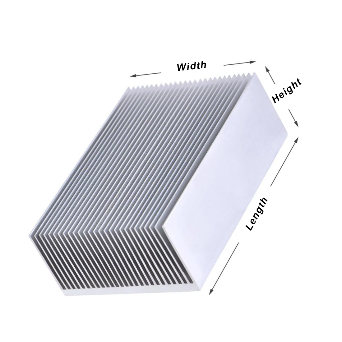 ฮีทซิงค์อะลูมิเนียม แผ่นระบายค - Heatsink บทวิจารณ์และราคา