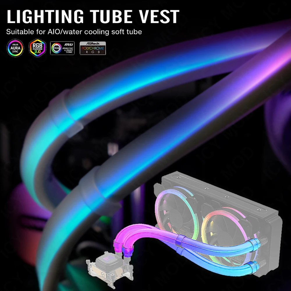 EZDIY ARGB Light Strip For12MM - Aio Liquid Cooler บทวิจารณ์และราคา