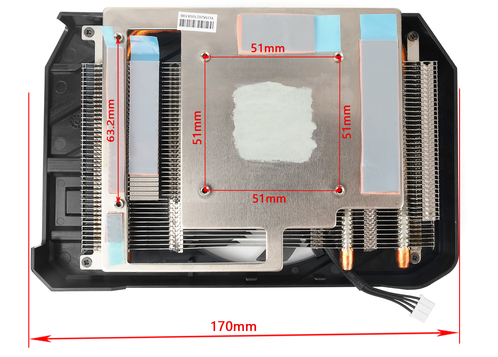 95MM GPU ฮีทซิงค์การ์ดเปลี่ยนพ - Gpu Cooler บทวิจารณ์และราคา