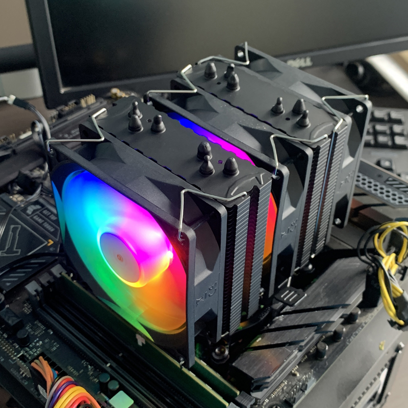 พัดลมระบายความร้อน CPU RGB แบบ - Cpu Heatsink บทวิจารณ์และราคา