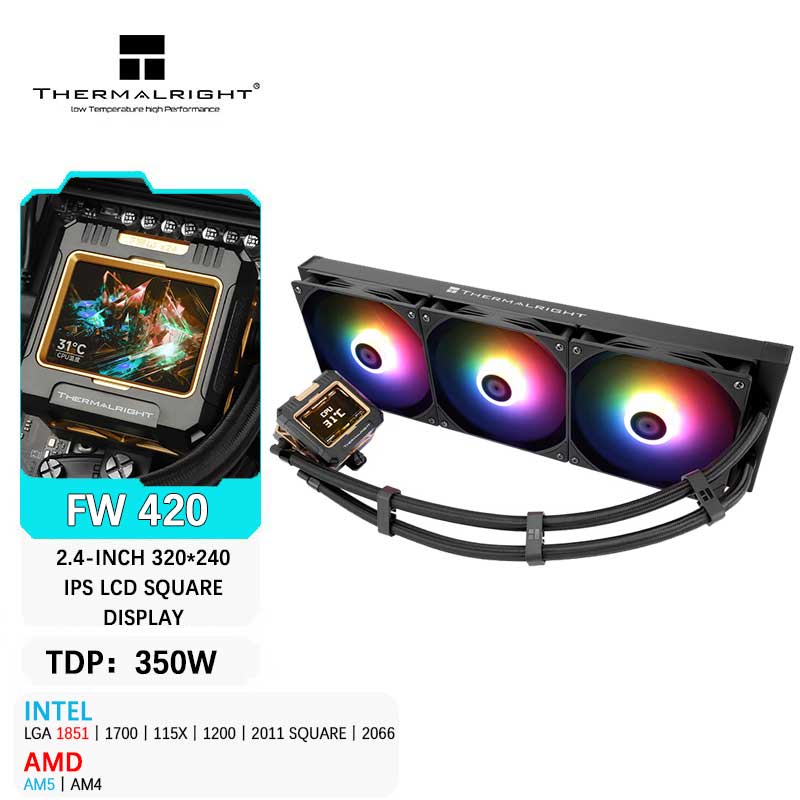 Thermalright FW 420 All-in-one - Aio Liquid Cooler บทวิจารณ์และราคา