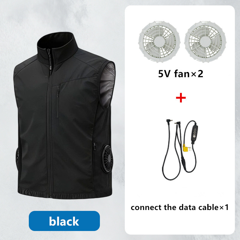 เสื้อกั๊กปรับอากาศอัจฉริยะสำหร - Case Fan บทวิจารณ์และราคา